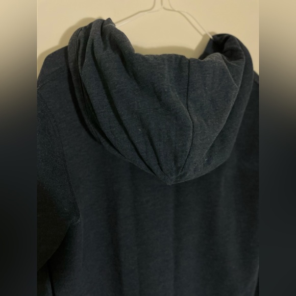 Abercrombie Navy Blue zip-up fleece inside - Picture 10 of 15